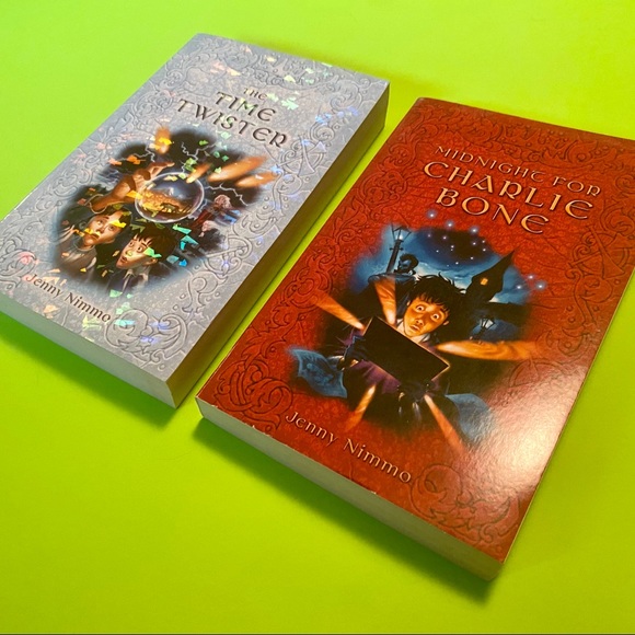 Set of 2 Books Midnight for Charlie Bone + Sequel Jenny Nimmo YA Novels Series - Picture 2 of 6